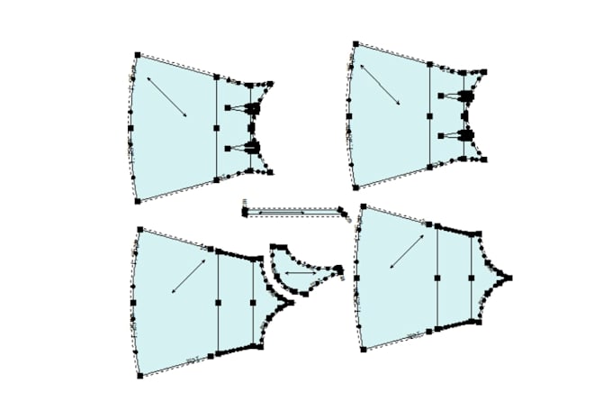 create professional garment patterns using cad