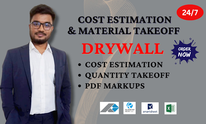 provide accurate drywall takeoff framing estimate, boq, using planswift