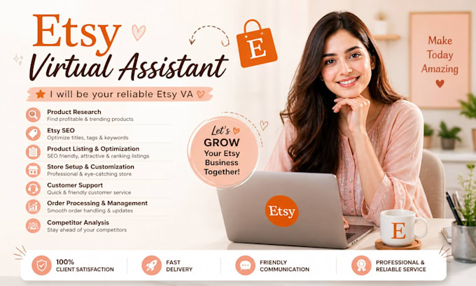 be your etsy virtual assistant