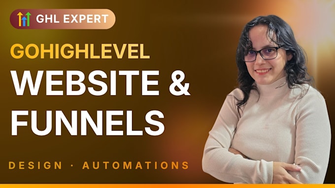 build a professional website or funnel with gohighlevel