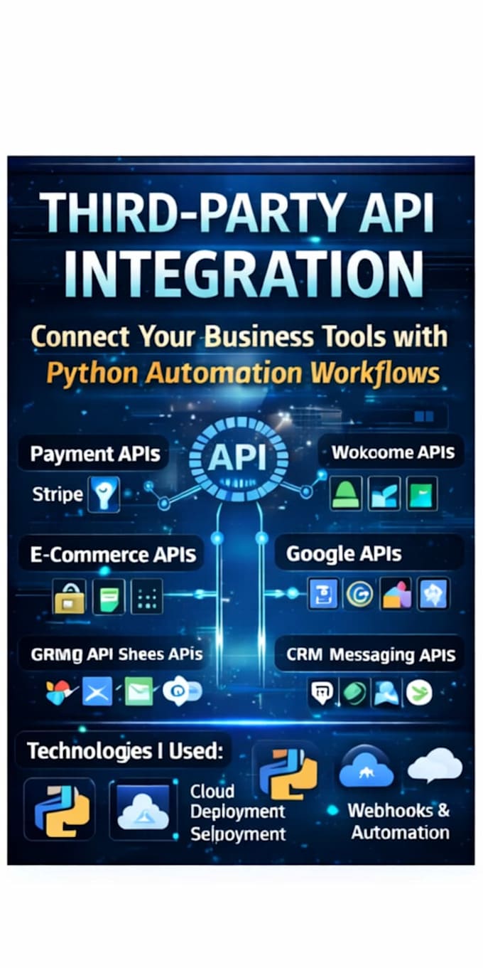 build custom API integrations and automate your workflows