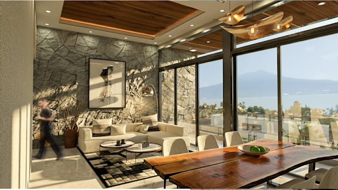 create a photorealistic render