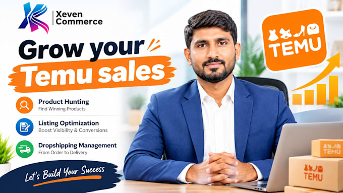 do temu product hunting, listing optimization and dropshipping management