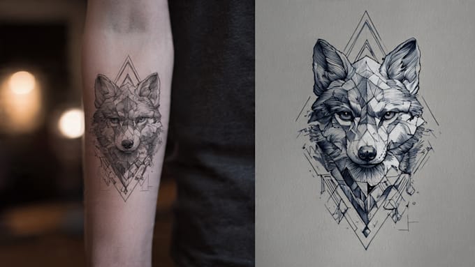 create a unique tattoo sketch for you