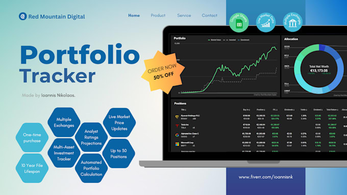 do a stock portfolio tracker on google sheets