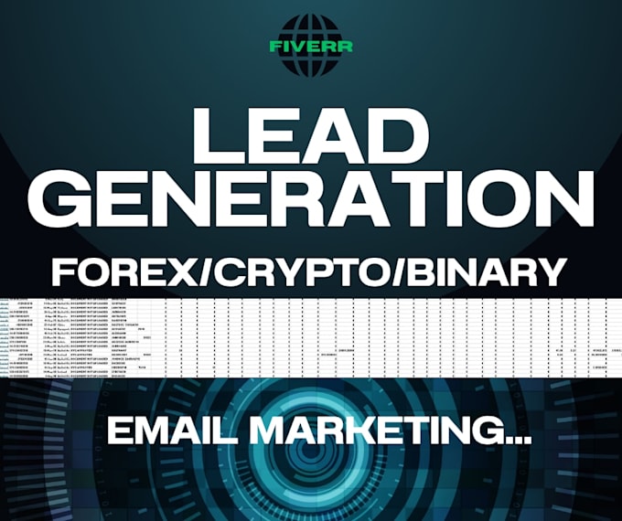 provide premium forex, crypto, investor leads