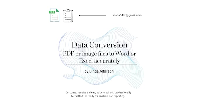 convert PDF or image files to word or excel accurately
