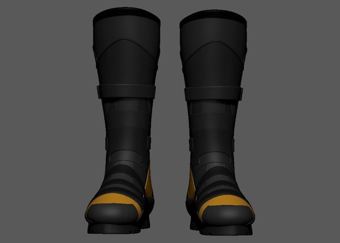 do 3d super hero boots, 3d shoe modeling, 3d shoe rendering, and animation