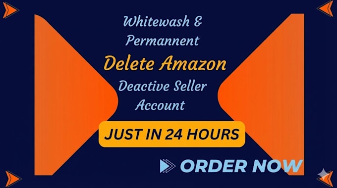 permanently delete ebay and amazon suspended account data cleanup