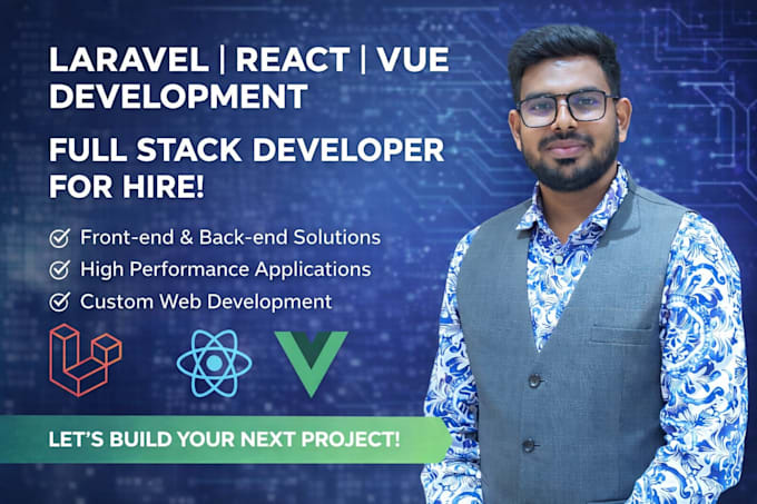 build or fix laravel web app, API and codecanyon script