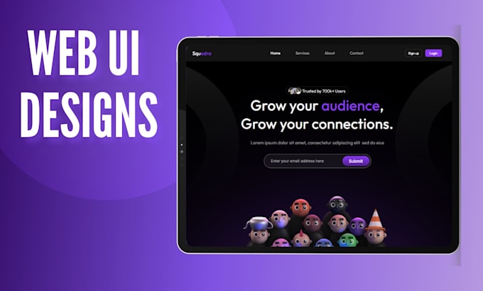 make website ui designs
