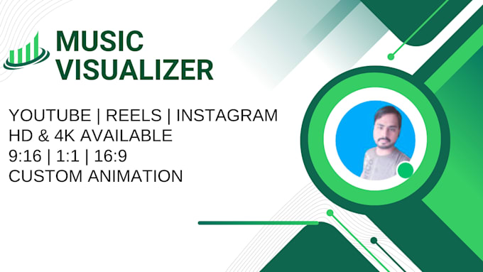 A professional music audio visualizer for youtube and social media by ...