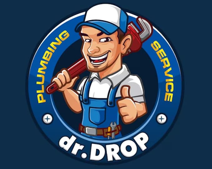 make professional unique plumber, plumbing logo design