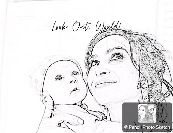draw realistic pencil portrait
