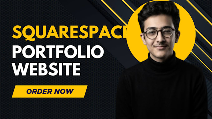 create a professional squarespace portfolio website