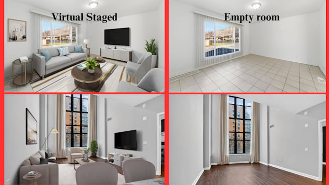 bring your property to life with realistic virtual staging