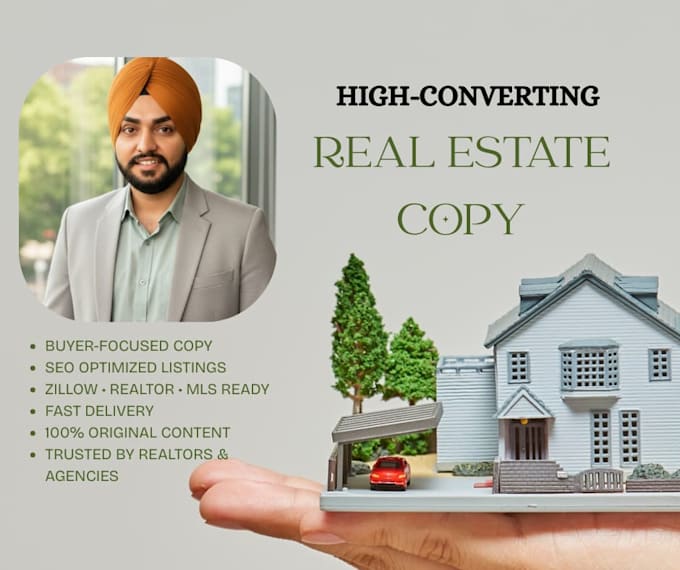 write compelling real estate listings and property descriptions