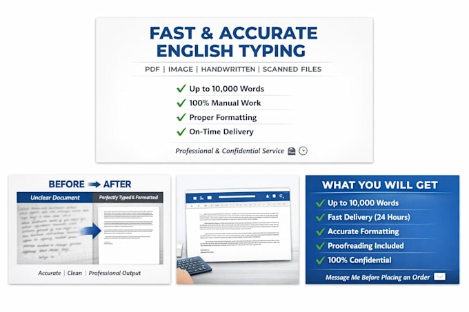 do english typing quickly