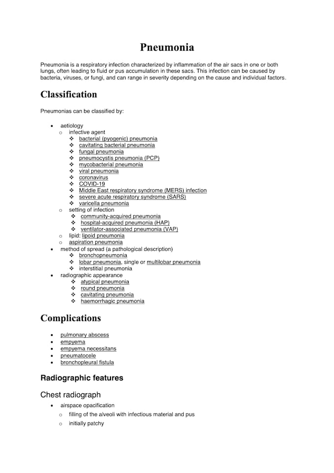 easy notes for exam preparation