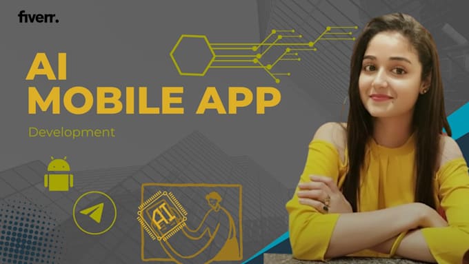 develop ai mobile apps, ai chatbots, ai websites and ai saas solutions