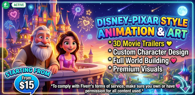 do disney pixar style animation,ai art,ai animated movie trailer video