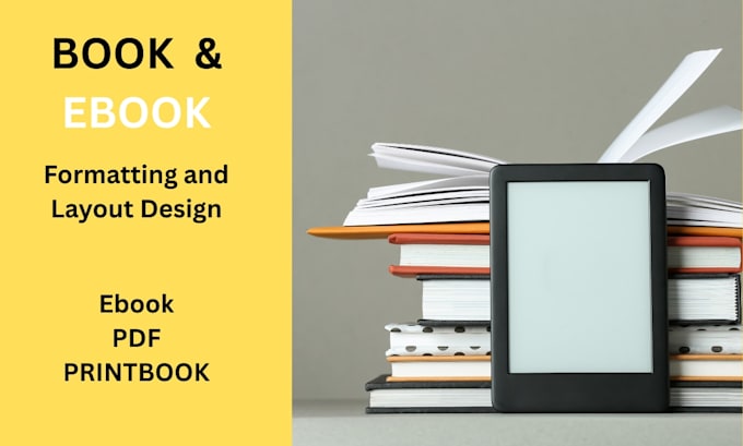 expert book formatting and interior layout