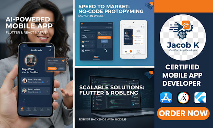 build mobile app development android app ios app creation flutter app developer