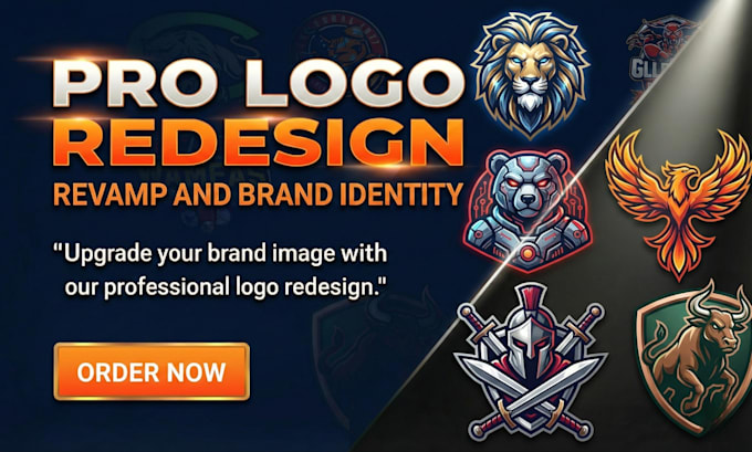 do logo redesign, revamp and minimalist brand identity