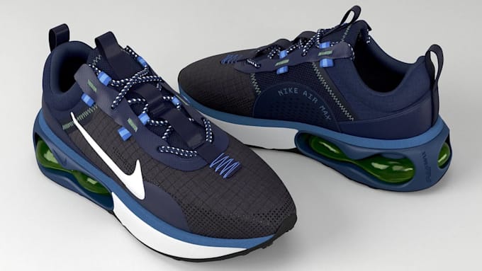 do 3d shoe design, 3d shoe modeling, 3d shoe printing and 3d shoe animation