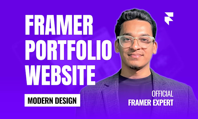design premium framer portfolio website