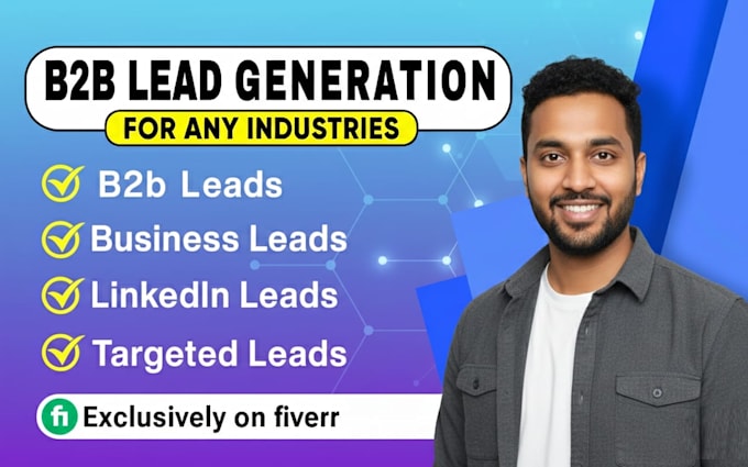 do expert b2b lead generation targeted linkedin lead generation