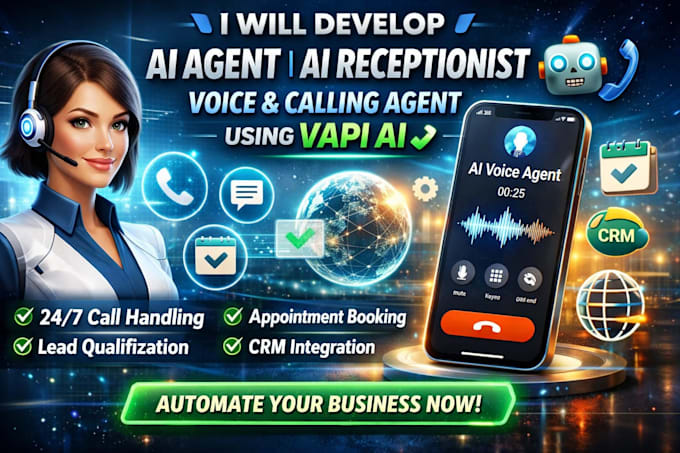 ai agent ai receptionist ai voice agent ai calling agent vapi ai voice chatbot