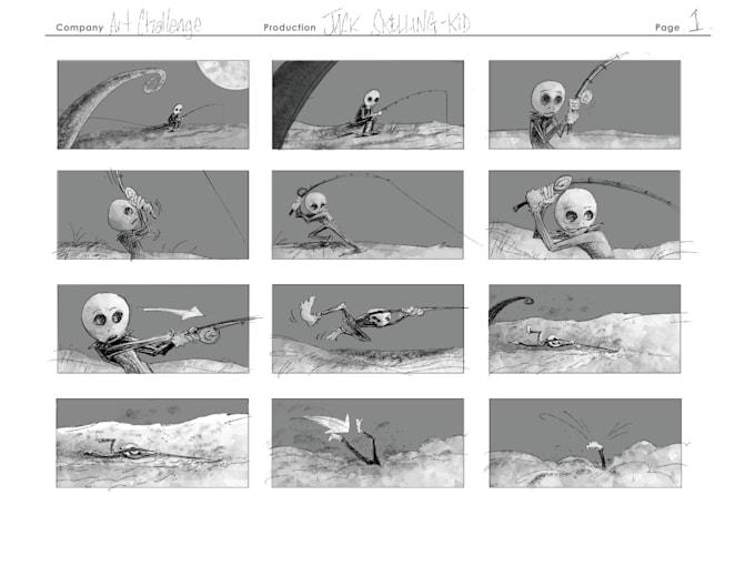 storyboard animation and film