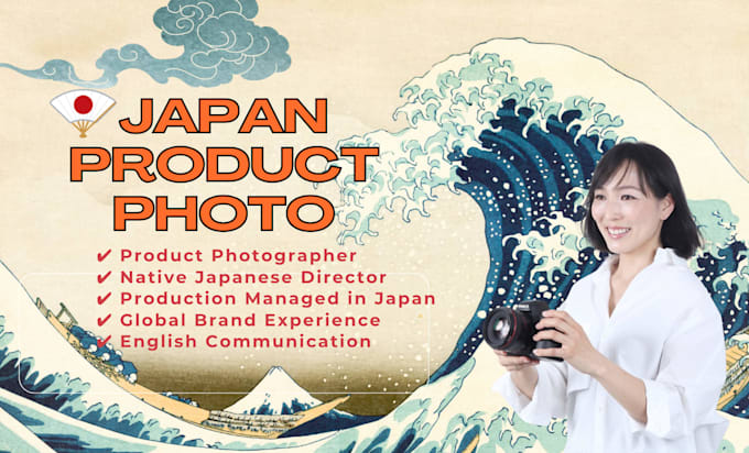 coordinate professional product photography in japan