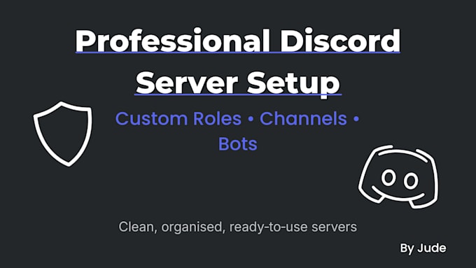 design a complete discord server with bots, permissions, and auto mod