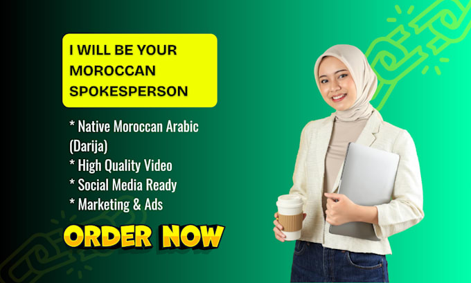 be your moroccan arabic spokesperson in darija