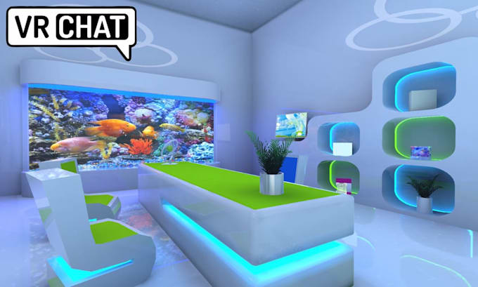 create an interactive vrchat world metaverse world vr environment virtual world