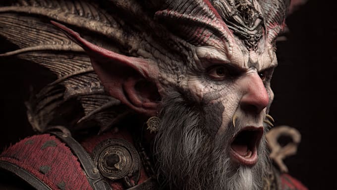 fantasy horror and fantasy horror character