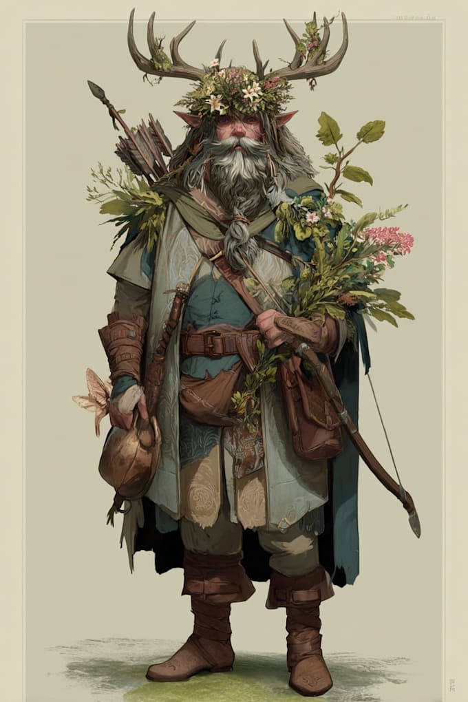 illustrate a professional rpg fantasy