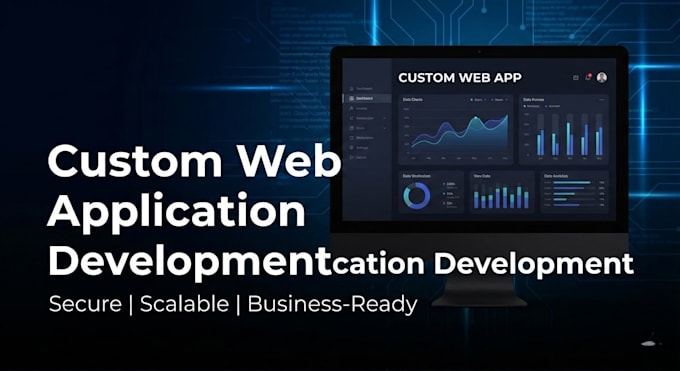 develop a custom web application for your business