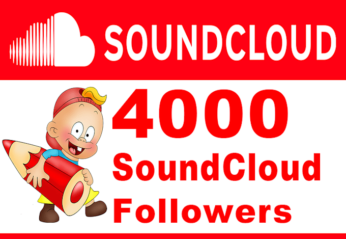 buy you 4000 real soundcloud followers