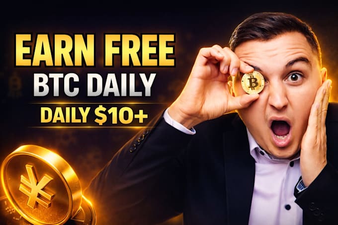 high CTR crypto finance thumbnail design service
