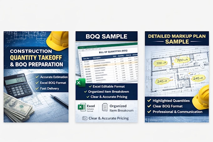 quantity takeoff and boq