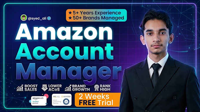be your amazon account manager and scale your fba brand to 7 figures