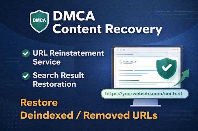 handle dmca counter notification and content reinstatement professionally