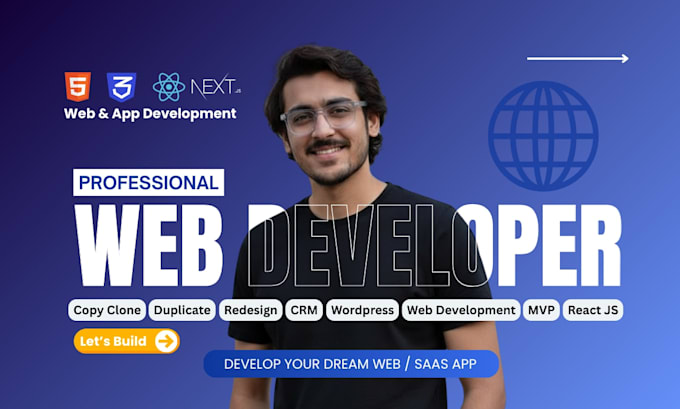 develop fullstack web app using nextjs, reactjs, nodejs and firebase