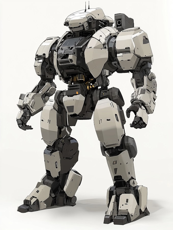 high quality robot, mecha concepts