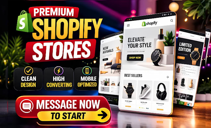 build shopify store design, shopify website development shopify website design
