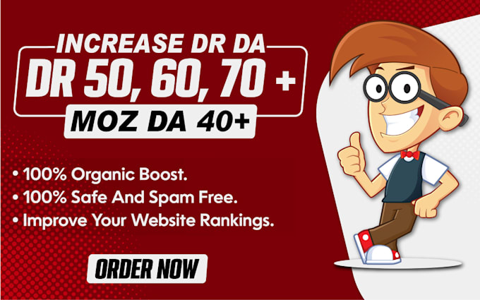 increase ahrefs domain rating dr 70 and moz authority da