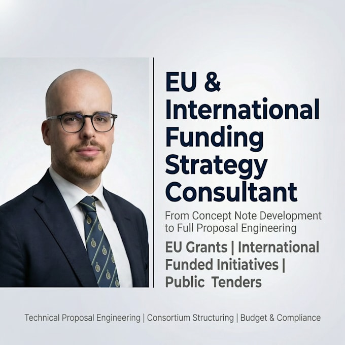 structure international grant proposals and tenders
